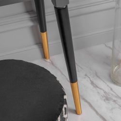 Консоль Тропик Стайл Серый Найт Голд