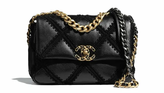 Сумка-конверт Chanel 19 черный