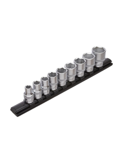 Набор торцевых безударных головок Inforce (9 шт; 10-27 мм; 1/2) 11-01-258