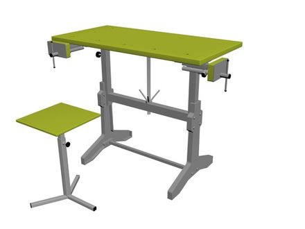 Стандартный вариант ВСТ-3(у) на чугунном основании ученический