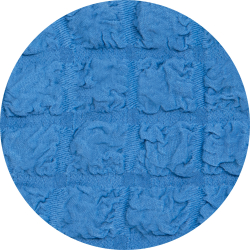 Чехол Модерн на 3-х местный диван, цвет Голубой