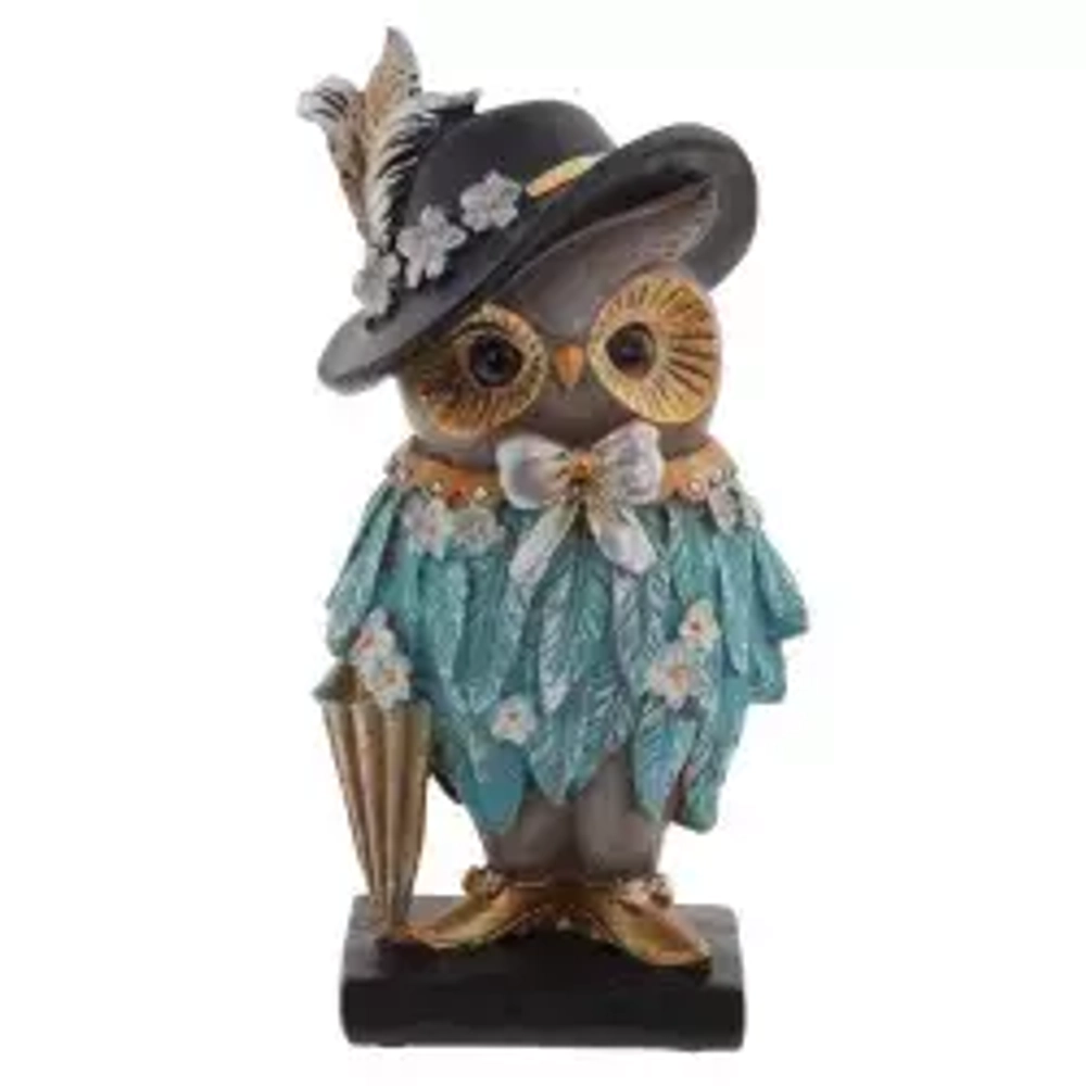 757034 Фигурка декор. "Сова" 10*8*20,5см