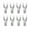 Wireworld Uni-Term Silver Spades Set of 8