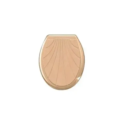 Сиденье жесткое Ракушка крем.