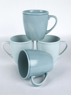 Кружки парные набор Башкирский фарфор, 270 мл, 2 шт, фарфор, цвет, для кофе и чая