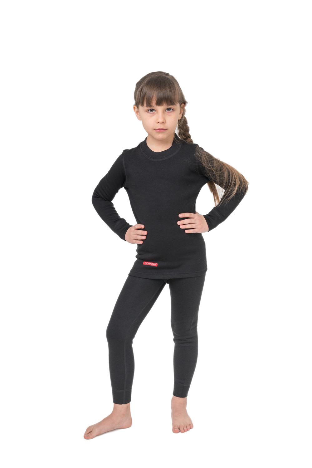 Комплект детского термобелья Extrim Kids (3 слоя) Comfort, Черный, размер: рост 164-170