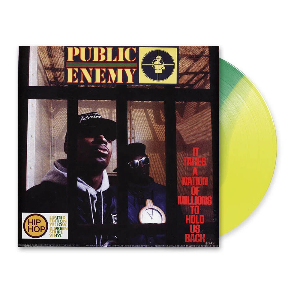 Public Enemy - It Takes A Nation Of Millions To Hold Us Back - Yellow + Green Stripe Vinyl