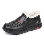 Warrior Old Beijing Cloth Shoes Winter, Elderly Shoes Thickened And Fleece Lined Snow Boots