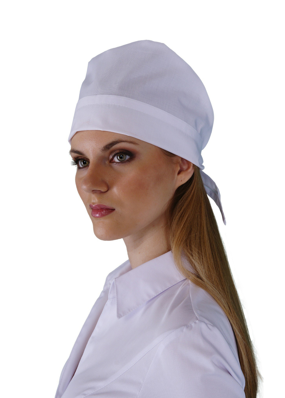 Женский медицинский колпак