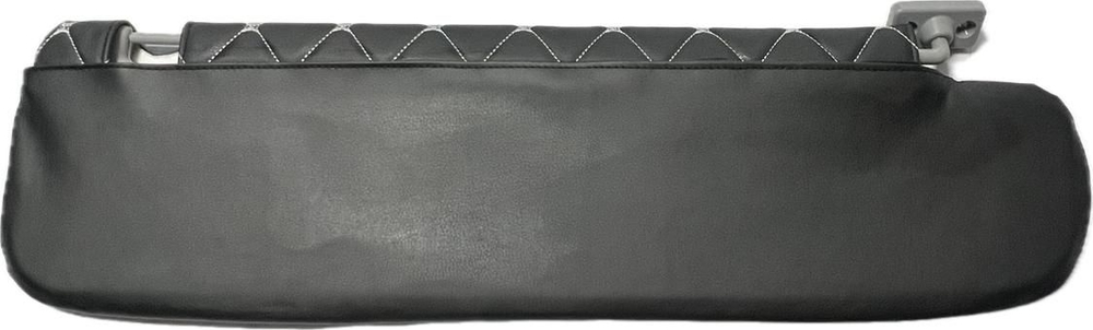 Чехлы на козырьки ГАЗель Некст и ГАЗон Некст (белая нить Бабочка)