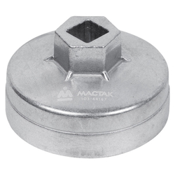 МАСТАК (103-44167) Съемник масляных фильтров, 67 мм, 14 граней, торцевой