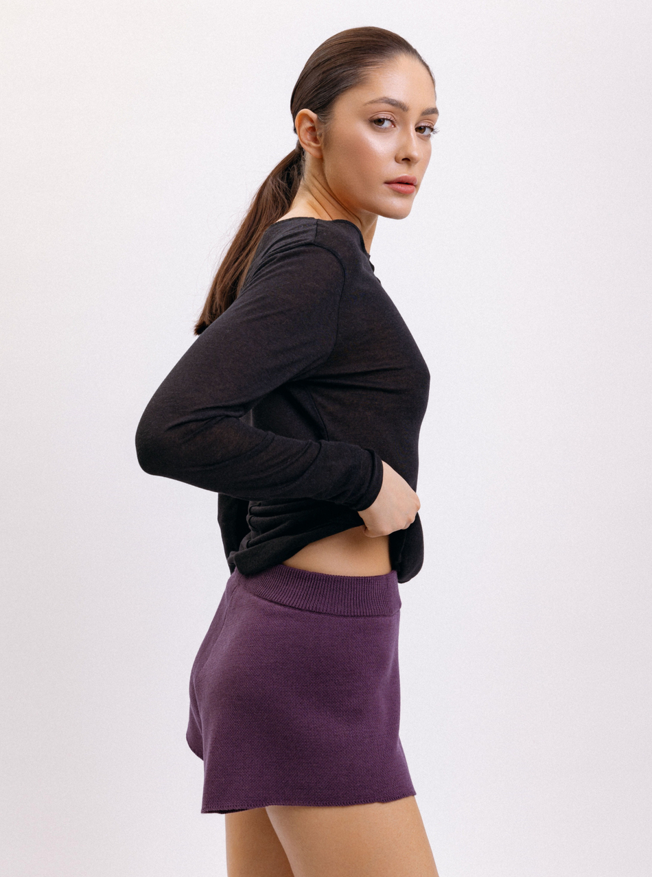 Шорты из хлопка