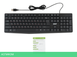 Клавиатура Acer OKW121 черный (ZL.KBDEE.00B)