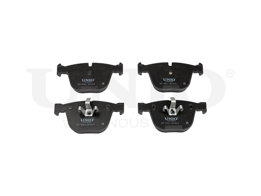 Колодки тормозные диск. задние UNIO BRP-20021