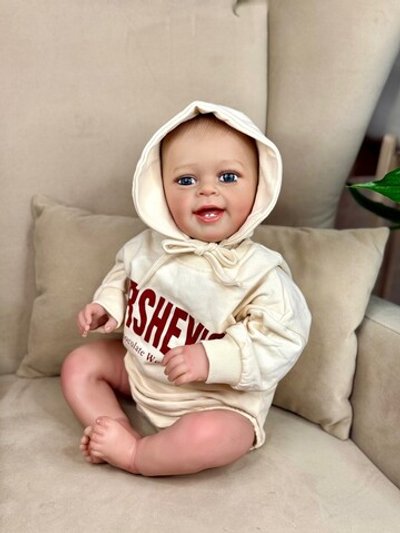 Кукла Реборн мягконабивная 60см (FA-377)