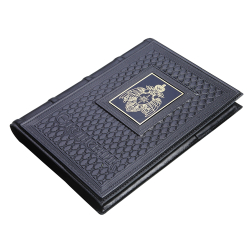 Ежедневник А5 «МЧС-2» с накладкой из стали