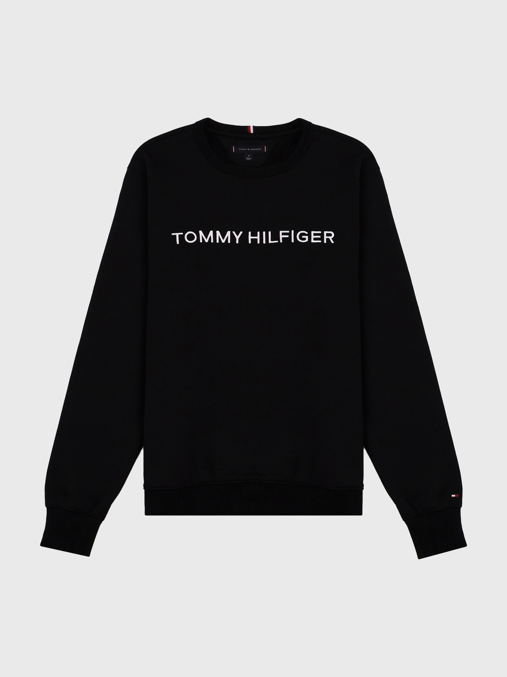 Свитшот Tommy Hilfiger Tommy Embroidered Hilfiger Icon Black