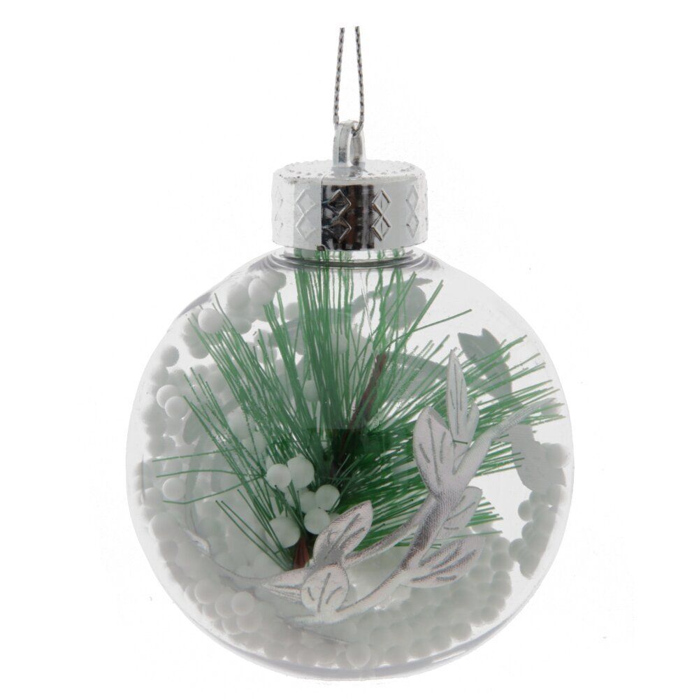 GAEM Набор из 6шт Украшение новогоднее "Шар", D 10 см L23 W8 H26 см