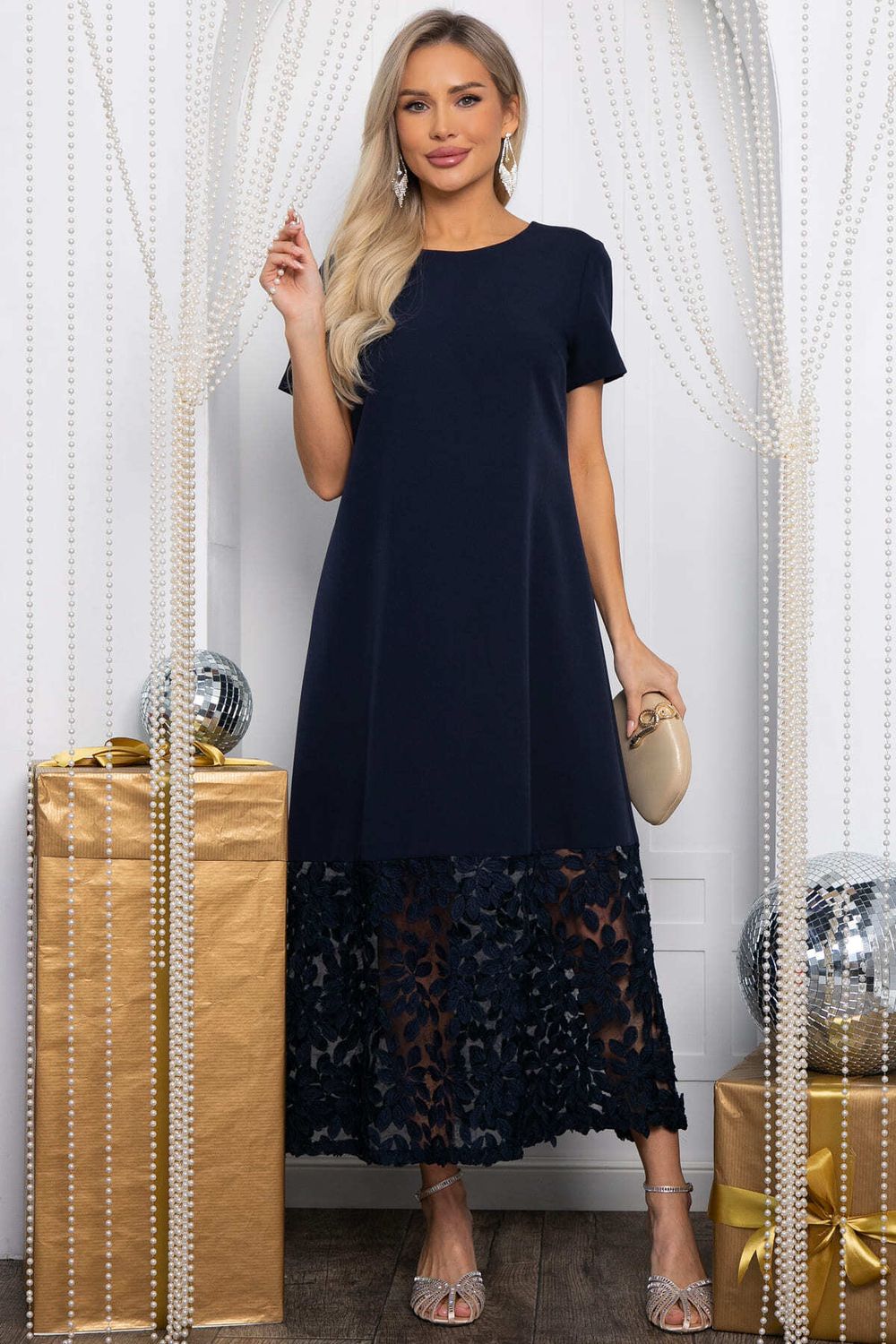 Платье Танита (синее) П14463-16М LT Collection