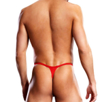 Красные Т-стринги для мужчин S/M 46-48 (Цвет: красный)