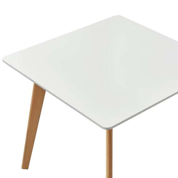 Стол Angus 80х80 белый | Купить в Hallberg.ru