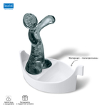 Подставка для ложки luigi, серая