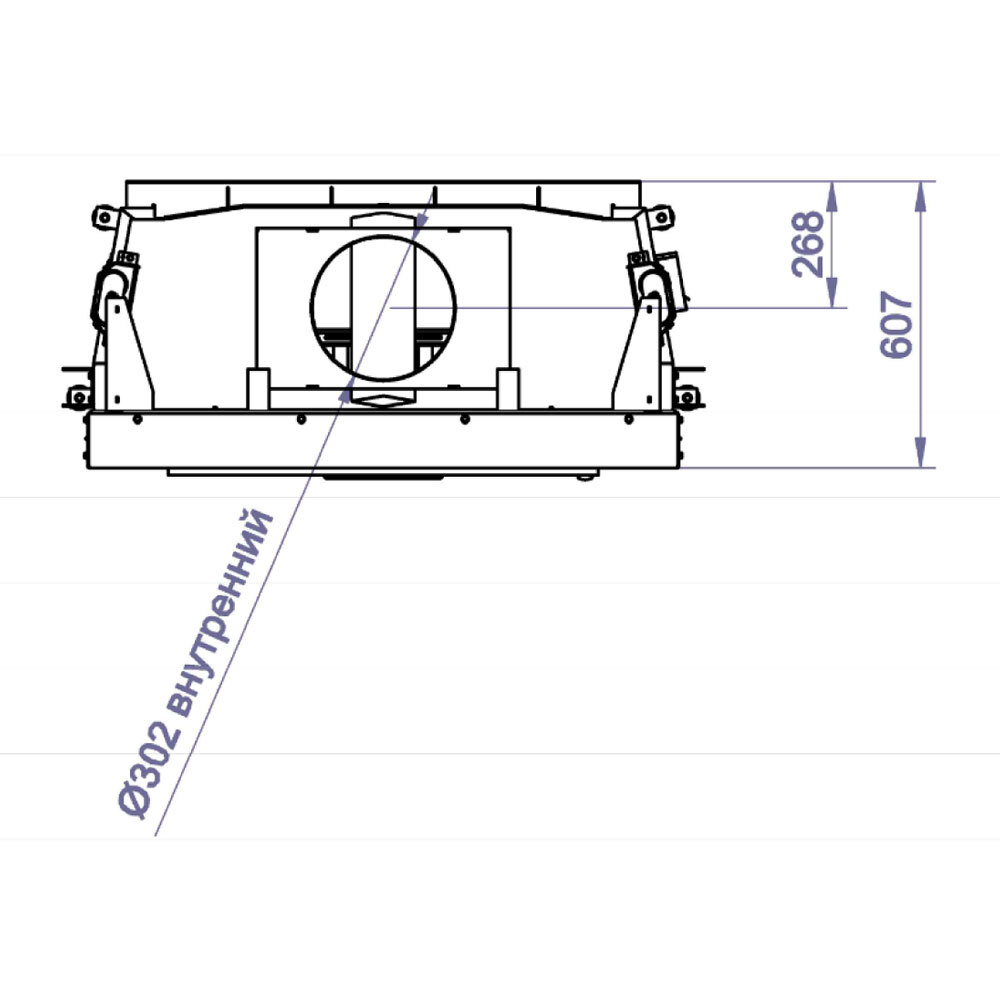 КАМИННАЯ ТОПКА F 1100W (STAV)