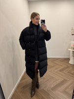 Пуховик Шерон черный