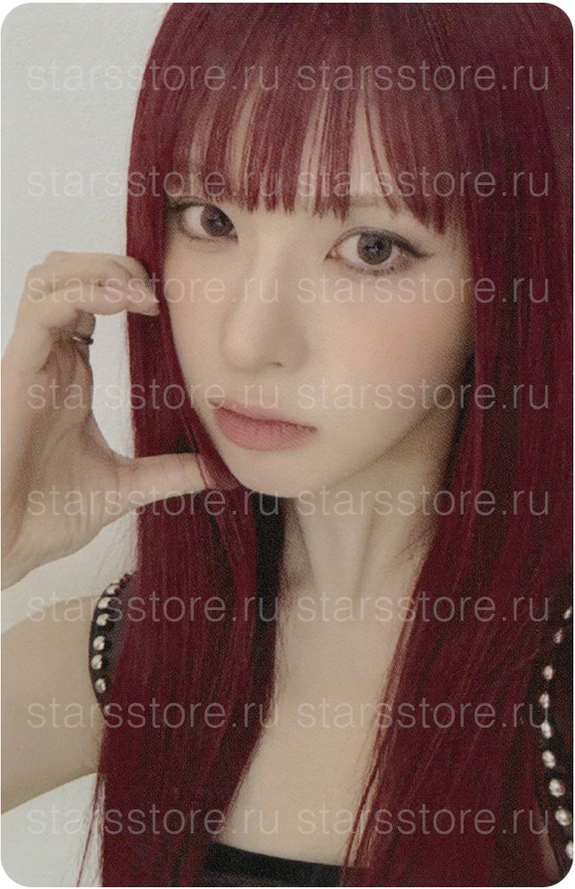 Фотокарта Jiwoo NMIXX - Blue Valentine (EVERLINE)