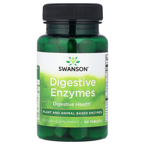 Swanson Vitamins, пищеварительные ферменты, 90 таблеток