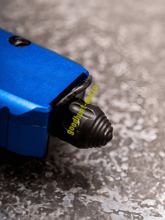 Тактический нож фронтально выкидной автоматический Microtech Синий