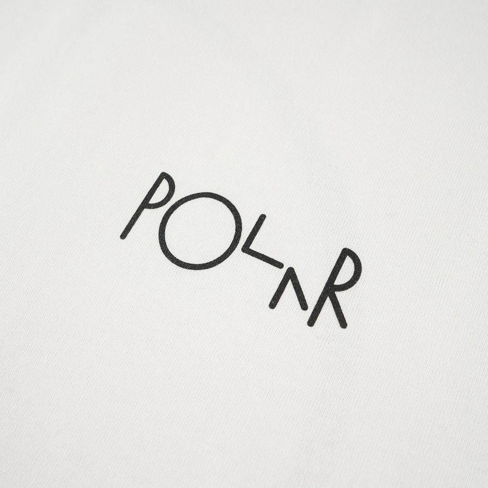 POLAR ФУТБОЛКА FILL LOGO TEE (WHITE)