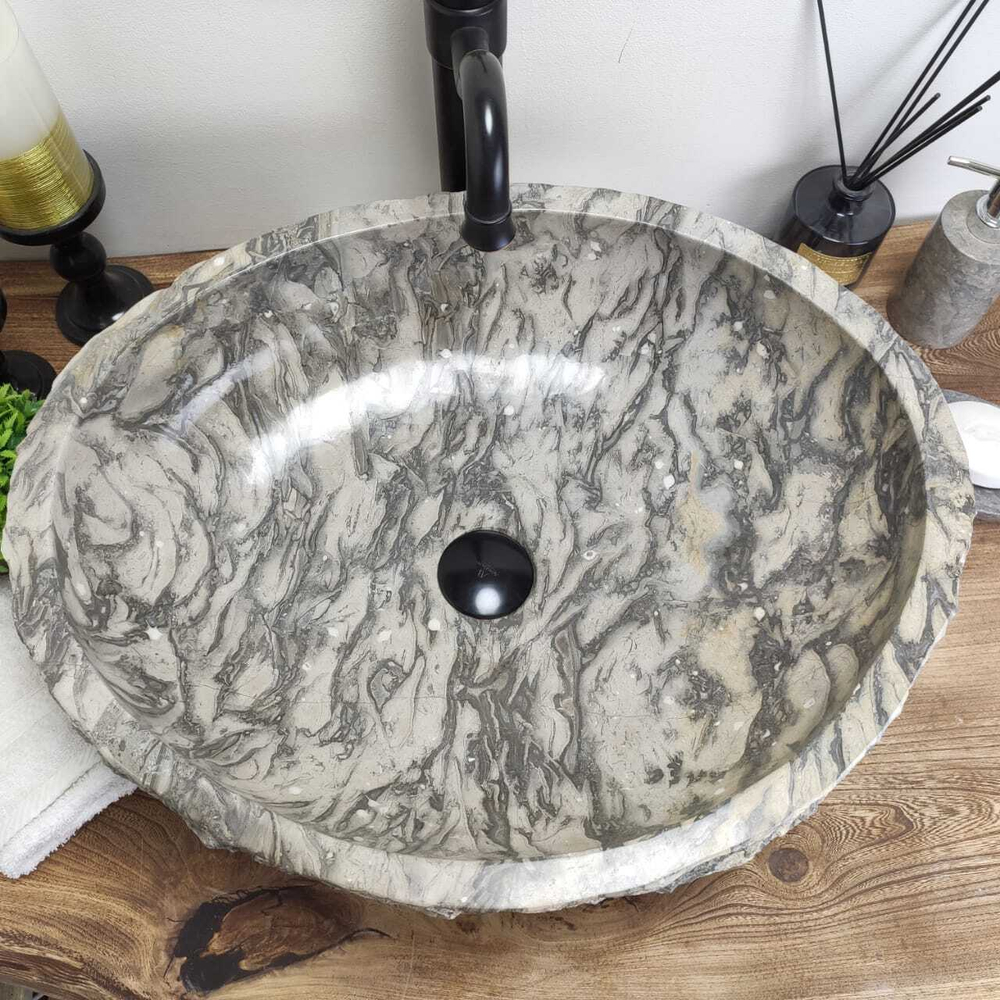 Раковина из мрамора Erozy Doreng EM-60830 56*45*15
