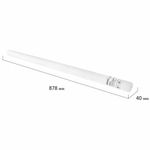 Бумага масштабно-координатная (миллиметровая) ПЛОТНАЯ рулон 878 мм х10 м, оранжевая 80 г/м2, STAFF, 113483