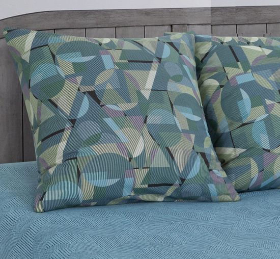 Двуспальный с европростынёй комплект постельного белья Дали DE LUXE поплин наволочки 70x70 см