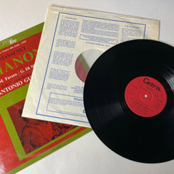 Винтажная виниловая пластинка LP Massenet, Orchestra Del Teatro Alla Scala, Antonio Guarnieri Manon (Selezione) (Milano: Teatro Alla Scala - 1947) (Италия 1976)
