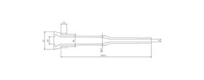 Резина сосковая Лидер 29 мм, чёрная