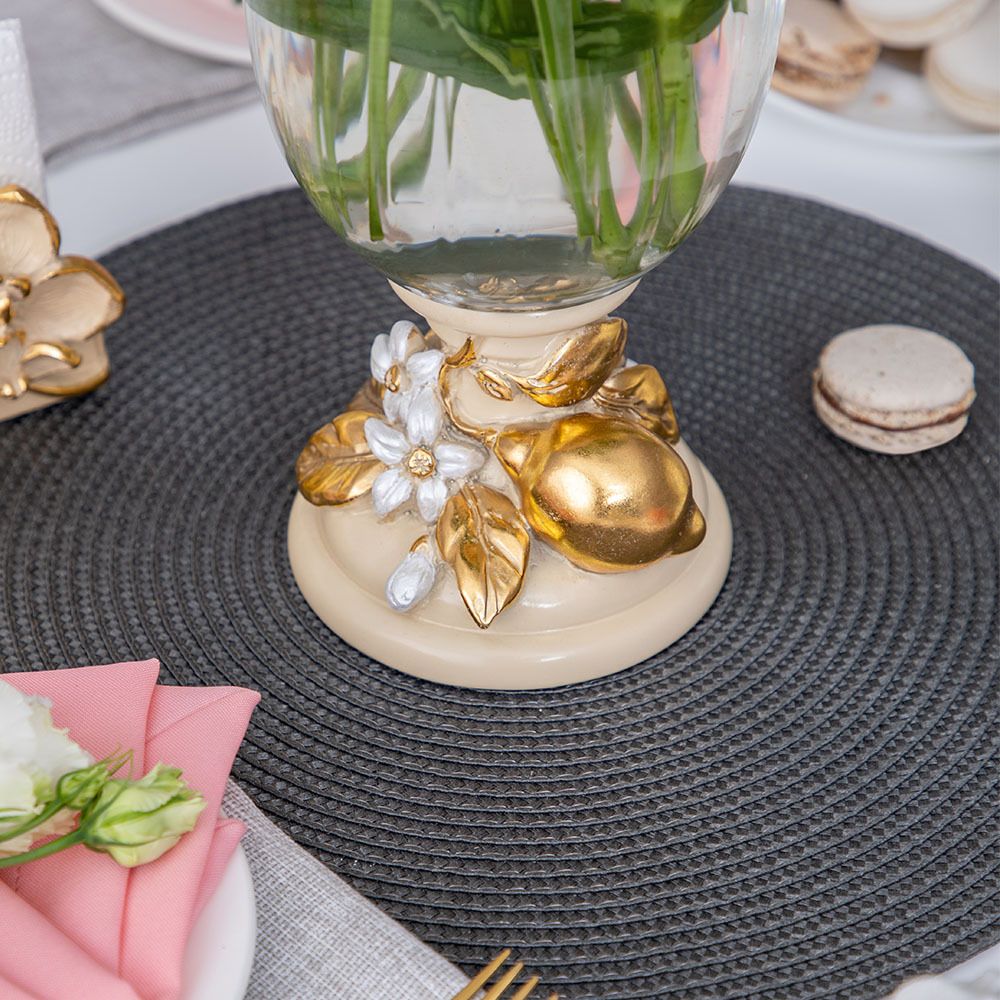 Ваза для цветов Лайм Дженоа Айвори