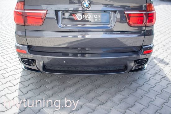Сплиттеры бампера заднего боковые для BMW X5 E70 M-Pack (10-13)