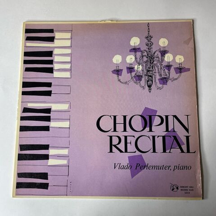Винтажная виниловая пластинка LP Chopin Шопен, Vlado Perlemuter, Chopin Recital (Англия 1962)