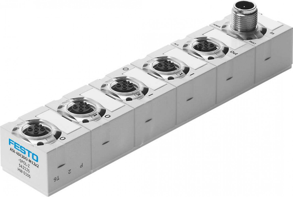 ASI-4DI3DO-M12X2-5POL-Z Модуль ASI-i