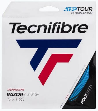 Теннисные струны Tecnifibre Razor Code (12 m) - небесный