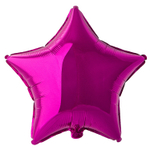 Шар фольгированный Звезда 45 см (Фиолетовый)
