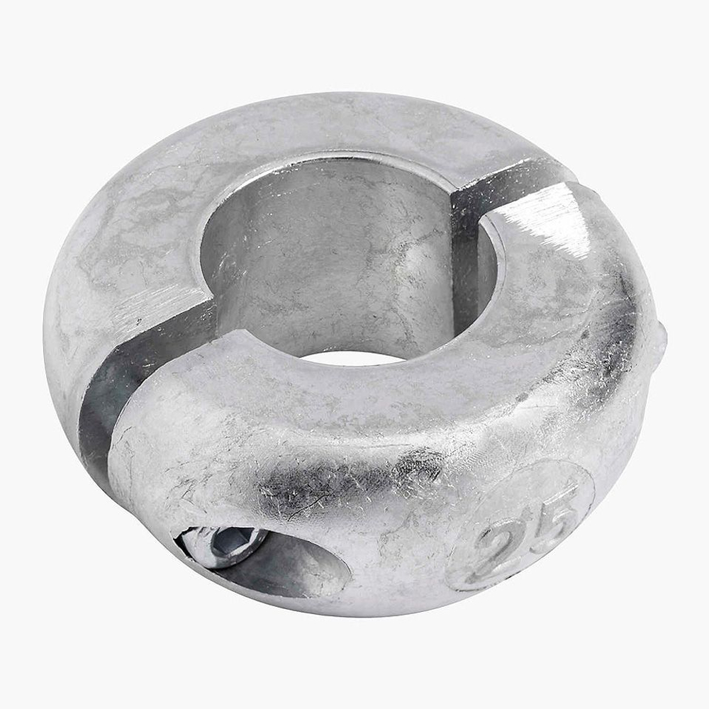 Анод для гребного вала, цинк, 25 мм (крепеж в комплекте) (10269982)