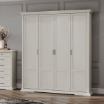 ЛОРЕНЦО Шкаф для одежды 4-х дверный (Дуб Сторсанд)