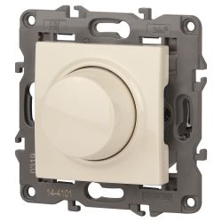 14-4101-02 ЭРА Светорегулятор поворотно-нажимной, 400ВА 230В, IP20, Эра Elegance, сл.кость | Elegance Слоновая кость