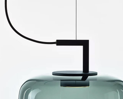 Подвесной светильник 8871P/B L black/light green