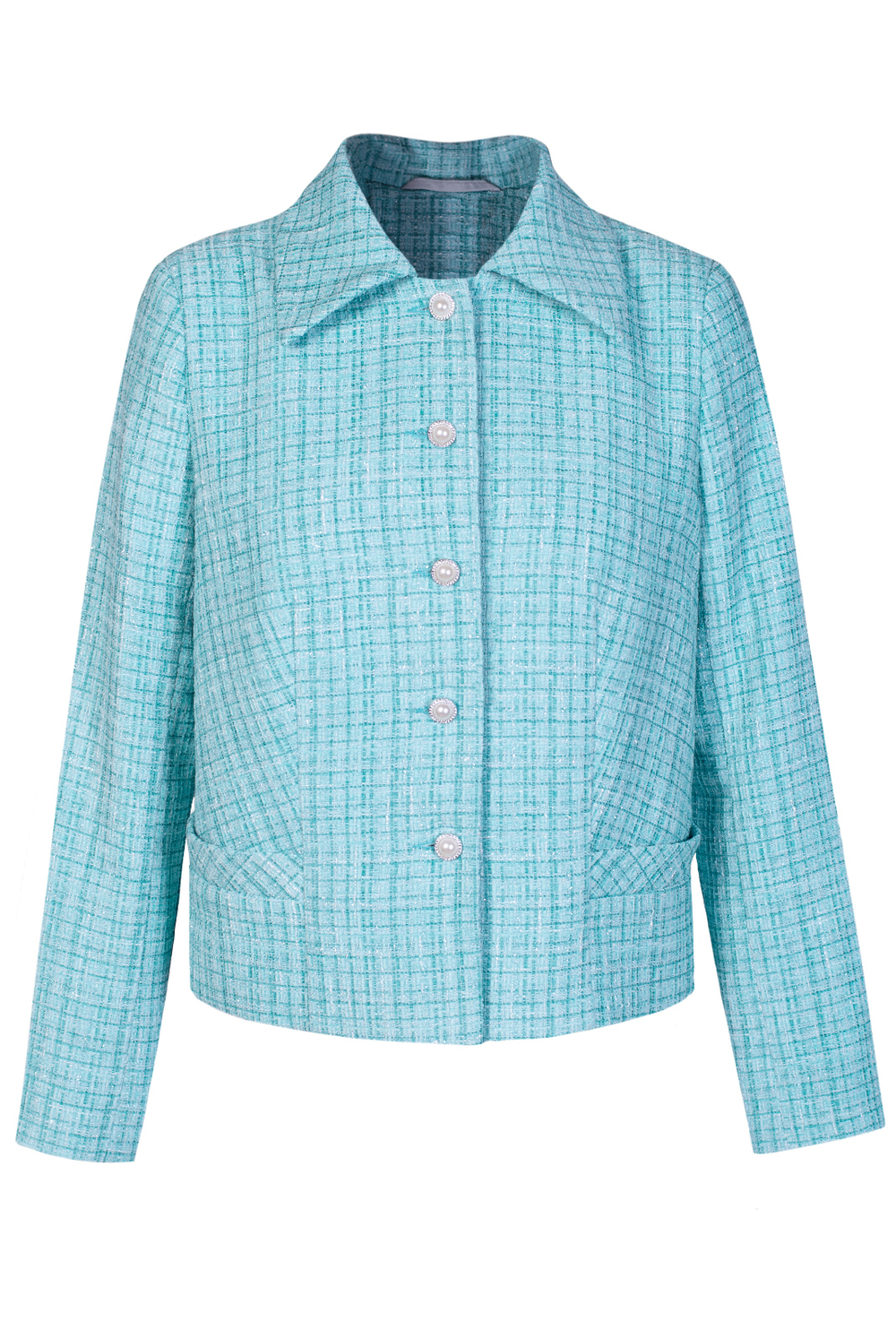 Жакет женский 3888ВП, аквамарин #322Акв043888ВП