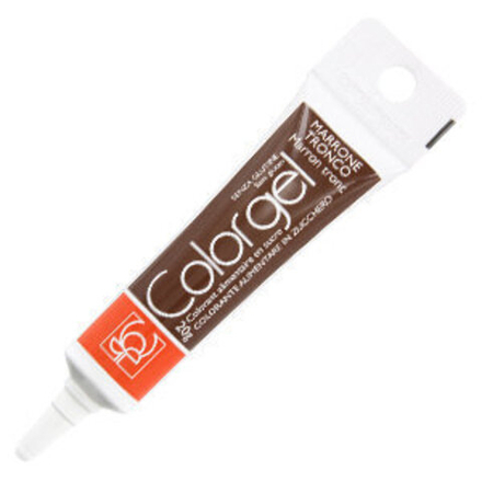 Краситель гелевый Colorgel Коричневый Modecor 20гр.