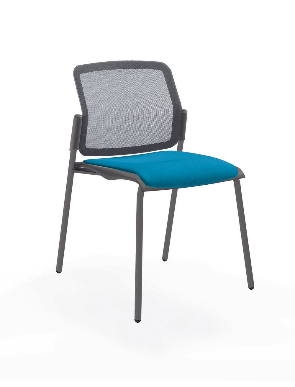 Movie стул со спинкой-сеткой и мягким сиденьем